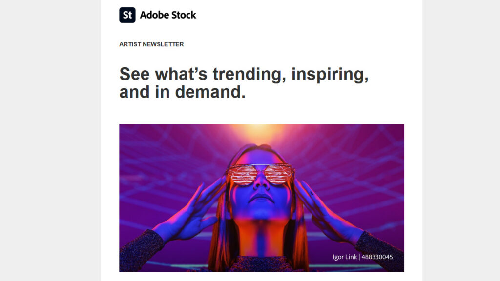 Adobe Trends - orientieren sich auch an mich;)